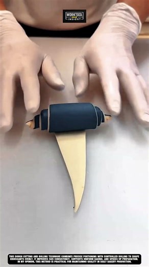 Dough cutting Tool for Portioning and Rolling Croissant Dough Best for bakery #tool