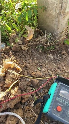 how to install earthing rods 1.42 Ohm