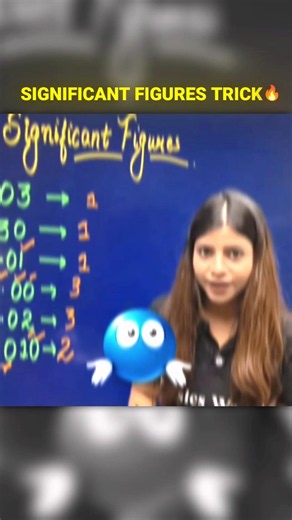 significant figures trick 🔥 #shivangimam #physicswallah #mathstricks #studymotivation