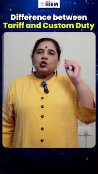 What’s the Difference Between Tariff and Customs Duty? | Beginner Guide for Exporters | iiiEM