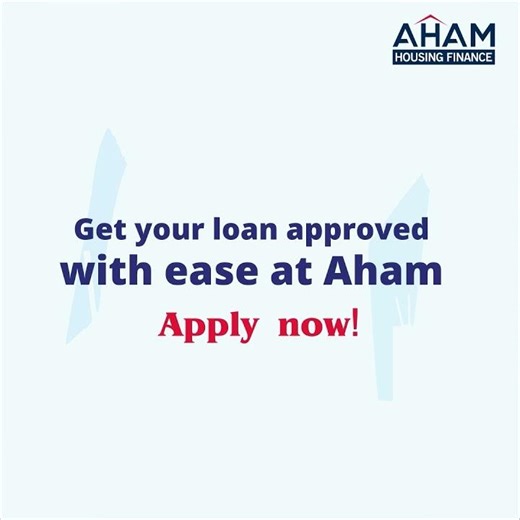 Get your affordable home loans in a quick, simple documentation way from Aham Housing Finance!