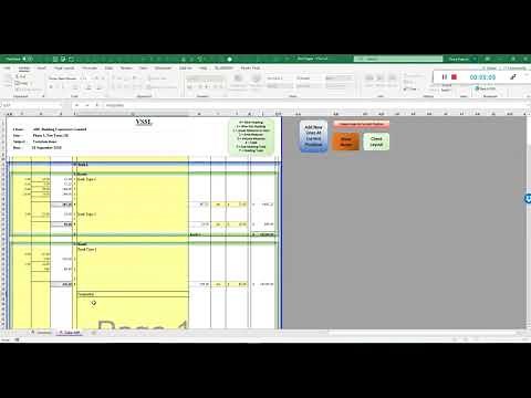 Dimension Paper Spreadsheet Construction Take Off Spreadsheet Construction Measures Spreadsheet