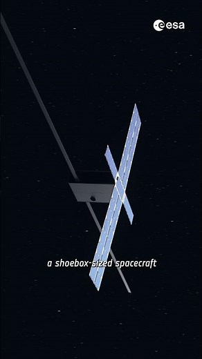 This tiny spacecraft is about to change our understanding of asteroids! 🛰️ #shorts