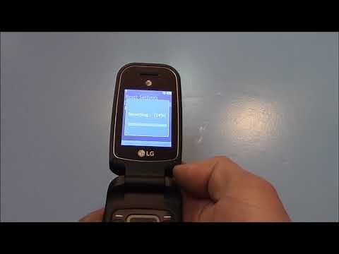 How To Master Reset An LG B470 Cell Phone