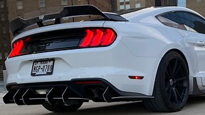 2015-23 S550 Mustang EMP Aluminum Rear Diffuser