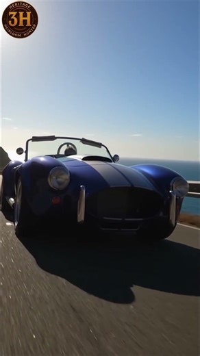 1965 Shelby Cobra 427: The Ultimate V8 American Muscle! 🐍🔥 #classiccars #automobile #musclecar