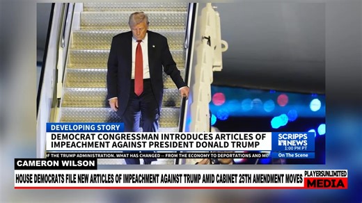 A Michigan Democrat, Rep. Shri Thanedar, has filed new impeachment articles against President Donald Trump, accusing him of treasonous acts and systematic constitutional violations. The move follows two major actions by Trump: declaring Antifa a terrorist organization via executive order and firing a federal prosecutor who refused to target his political opponents. Legal experts say both steps are unconstitutional abuses of power. At the same time, reports suggest Trump’s Cabinet is privately di