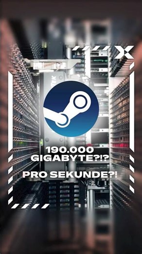 That's how much is downloaded per second on Steam!? 😱📊📈