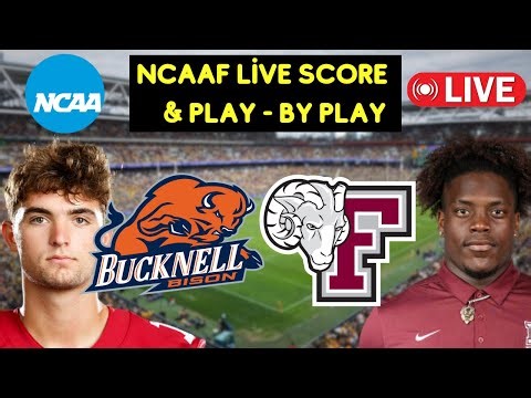 🔴 Bucknell Bison vs Fordham Rams | NCAAF College Football | Live Score Update 8 Nov