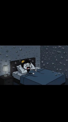 When You Try to Sleep.....🦟#shorts#stick figure#animation