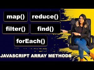 map, reduce, filter, forEach, find | Javascript Array Methods | Javascript Interview Q&A