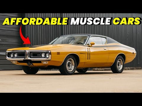 5 Affordable Muscle Cars That Make More Power Than You Expect