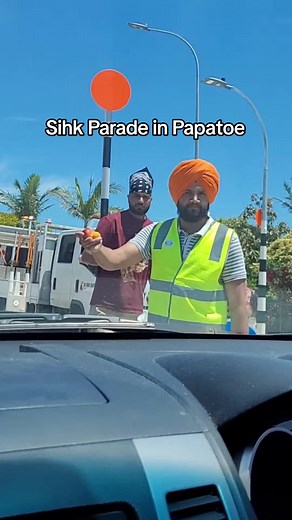 "The Sikh parade is a religious procession that celebrates Sikh faith,...