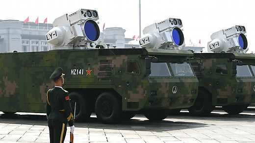 China’s Imposing LY-1 High-Power Laser Weapon Unveiled At Huge Military Parade