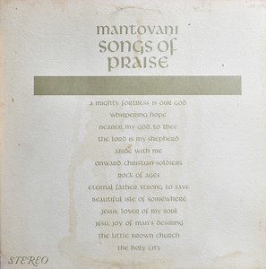 Mantovani And His Orchestra - Songs Of Praise