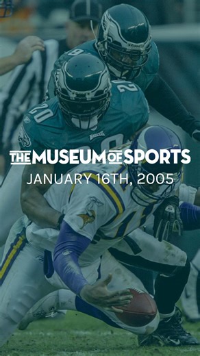 Museum of Sports on Instagram: "January 16th, 2005 - The Philadelphia Eagles beat the Minnesota Vikings in the NFC Divisional round. The win advanced Philadelphia to their fourth consecutive NFC Championship game. #Eagles #NFLPlayoffs"
