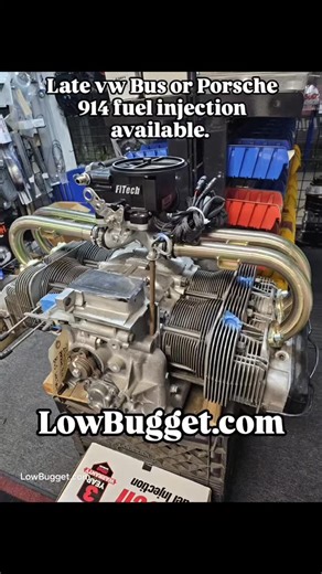 Aj Sims on Instagram: "Type 4 or Porsche 914 Easy Install kits available at LowBugGet.com Fuel Injection Kits Perfect for 1.7L and larger combos. Flows 550cfm and will support over 300hp of fuel. Unlimited real person tech from a user that is also an installer. #1 Hot or Cold weather changes is not a problem any more with built in cold-start. Big elevation changes is not a problem any more. Yes, sea level to over 8,000 feet in same day! Includes fuel pump and complete install kit that supports p