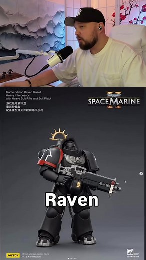Warhammer 40K vs 30K Drip: Raven Guard Heavy Comparison