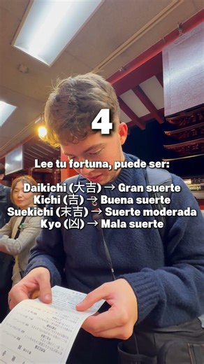 Cómo sacar tu fortuna en un templo japonés 🇯🇵🍀