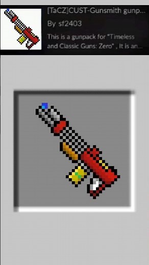 how to crafting a custom gun #minecraft #mcpe #shorts