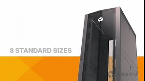 Vertiv VR Rack - 42U Server Rack Enclosure| 2000x800x1100mm (HxWxD)| 19-inch rack cabinet (VR3150)