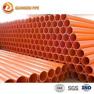[Hot Item] Heat Resisting Insulated PVC CPVC Mpp Electric Cable Protection Pipe