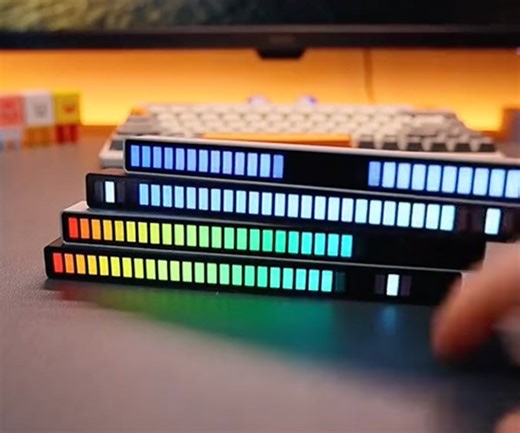 These LED Light Bars React to Sound