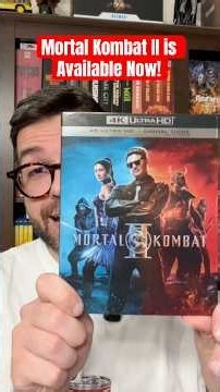 Mortal Kombat II is available now on 4K and #bluray
