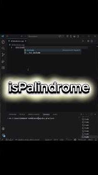 palindrome problem in c++ #codewithlogic #coding #logic #programming #dsa