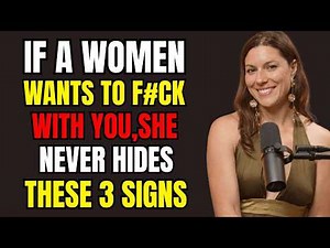 REVEALED: 3 Clear Signs a Woman Wants Intimacy With You | Female Psychology