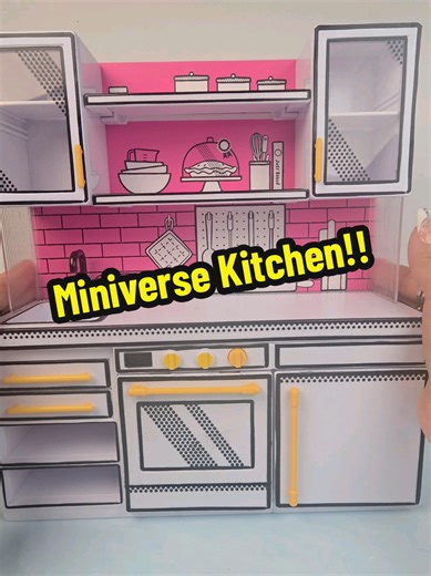 The MiniVerse Kitchen I've been hoarding 🩷🍰 | I’m Obsessed with These Tiny Details #MiniVerse #MiniVerseKitchen #MiniUnboxing #MiniThings #TinyToys