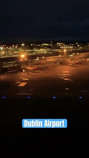 Landing at Dublin Airport, Ireland