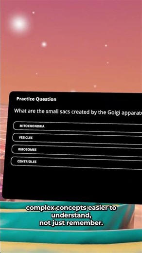 Inside the Cell: Understanding the Golgi Apparatus in VR