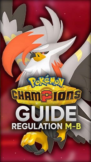 MEGA STARAPTOR GUIDE (VGC Reg M-B)! #PokemonChampions #PlayPokemon #Pokemon
