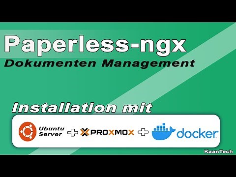 Paperless-ngx Dokumenten Management - Installation mit Ubuntu Server Proxmox und Docker