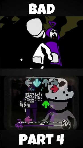 FNF - Nocturnal Protocol But Bad [PART 4] (FNF MOD) #shorts