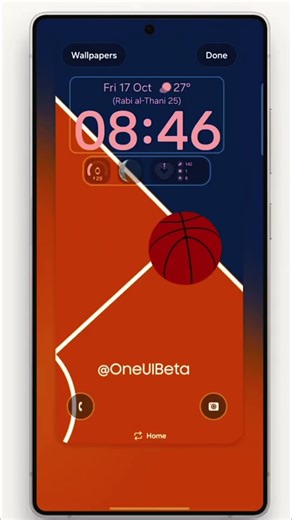 One UI 8.5 Lock Screen Animation #samsung