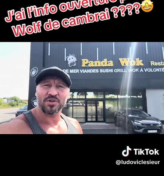 Ouverture de Panda Wolf à Cambrai