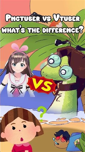 Vtuber Vs Pngtuber: What's the Difference? #vtuber #pngtuber