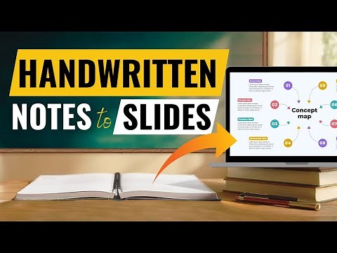 Generate Teaching PPT Slides in just one click ⚡️Convert Handwritten Notes to Presentations!