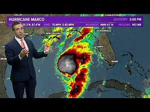 Tim Tracks the Tropics: Hurricane Marco, Tropical Storm Laura