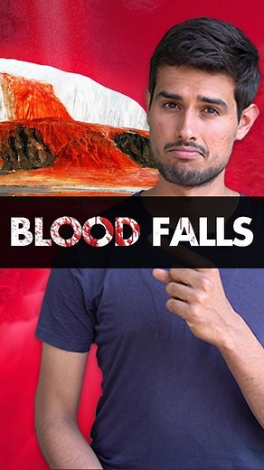 Dhruv Rathee | The Mysterious Blood Falls of Antarctica! . . . . #dhruvrathee #dhruvratheeshorts #drshorts #reels #informative #education | Instagram