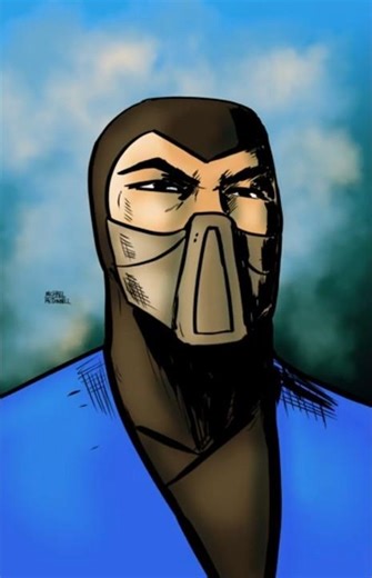 Sub Zero 1995 Mortal Kombat #mortalkombat #subzero #drawing