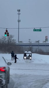 Dixie Dr 📍 Having troubles! 😂 #exploring #dayton #snowstorm #popular #ohio #fyp #offroad #snow | Tyler Ozga