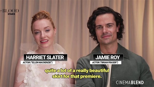 I fell in love with 'Outlander Blood of My Blood' star Harriet Slater's premiere look. Why she (of course) went with tartan