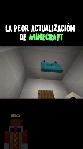 La PEOR actualizacion de MineCraft