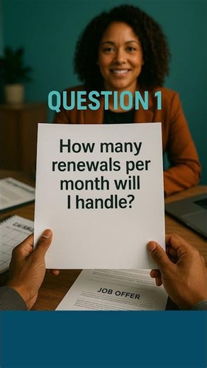 3 Must Ask Questions Before Accepting That Insurance Job