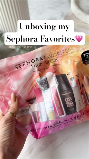 Which item was your fave?👀😍 #unboxwithme #newbeauty #sephorahaul #asmrunboxing #sephorafavorites