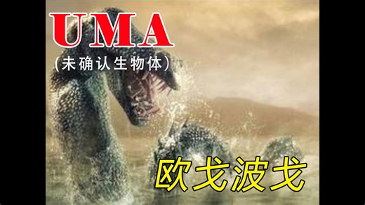 蛇颈龙状的水怪欧戈波戈