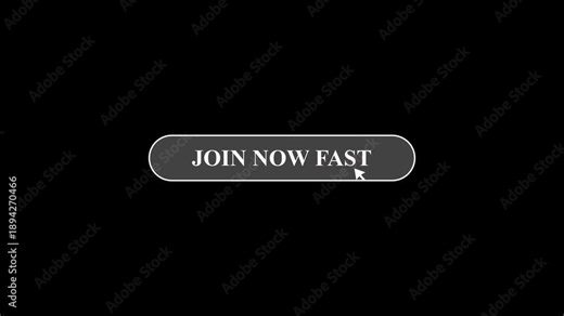 Join Now Fast Button With Cursor mouse pointer click